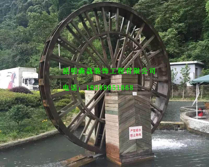 黄连河景区水车